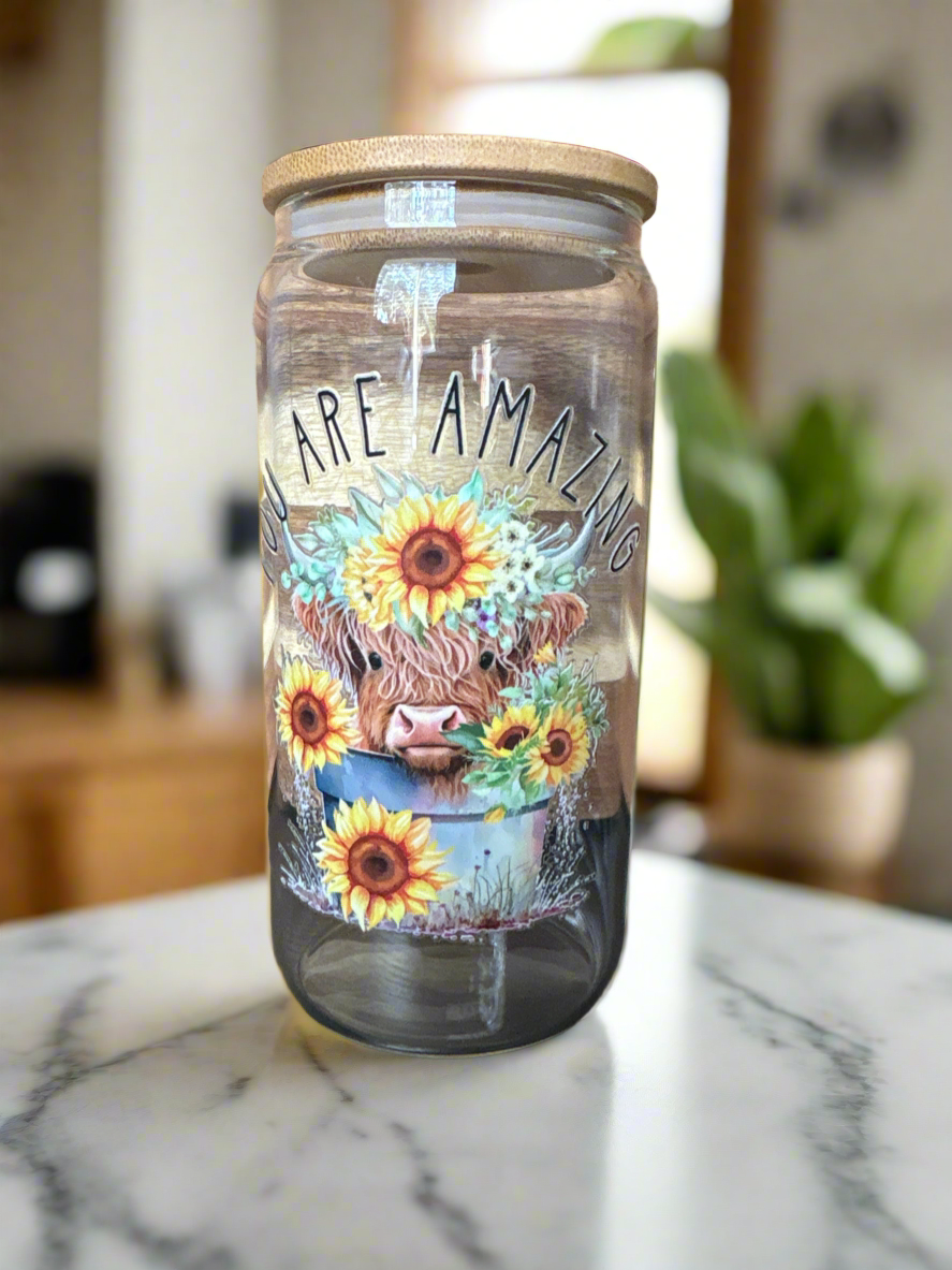 Glass tumbler