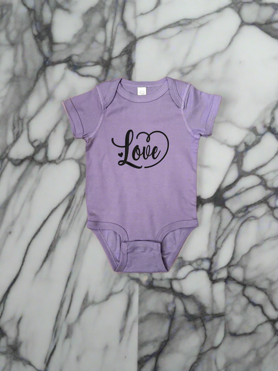 Rabbit Skins 4400 Infant Baby Rib Bodysuit/ 6mo. Girls
