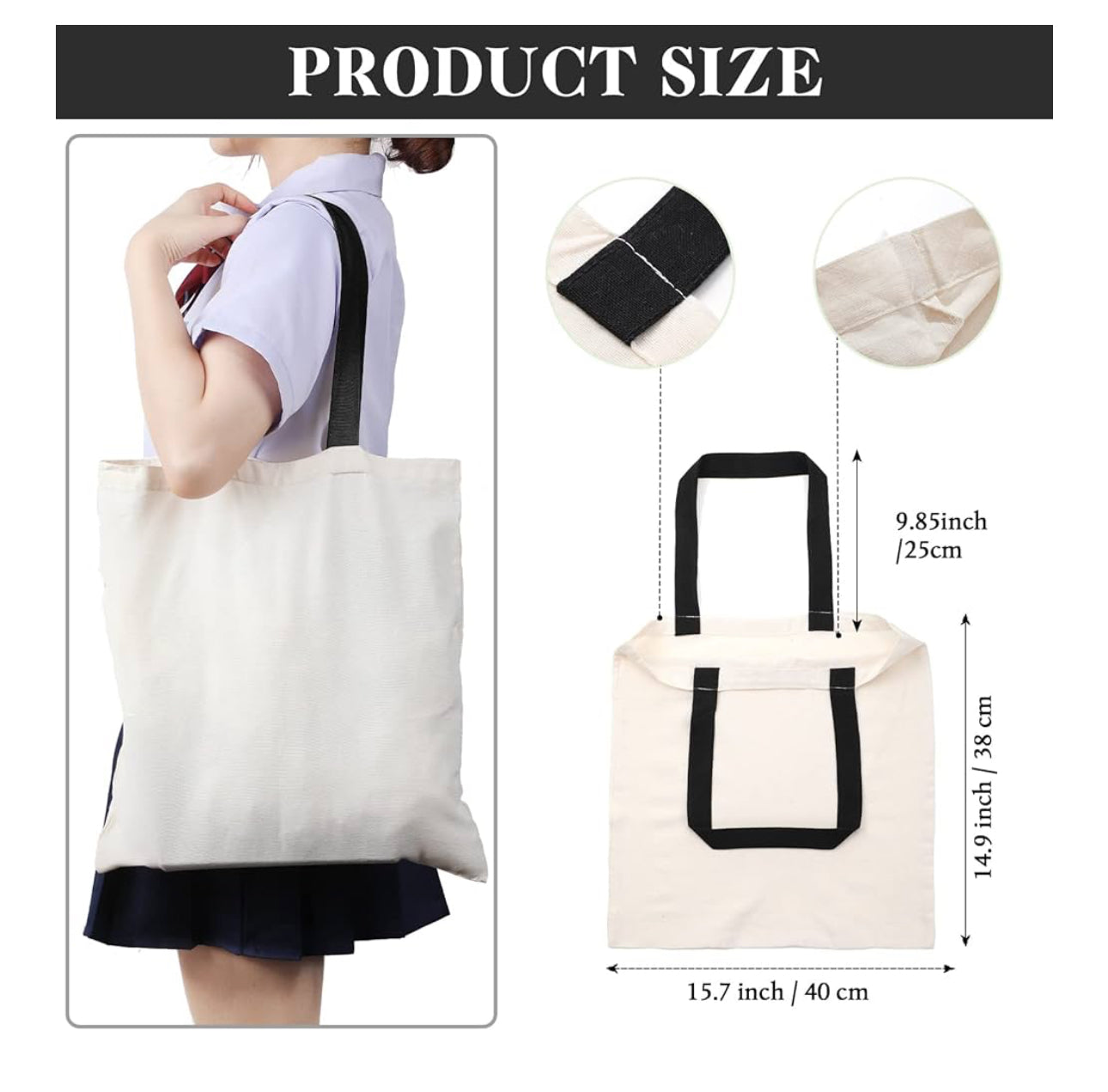 Canvas tote