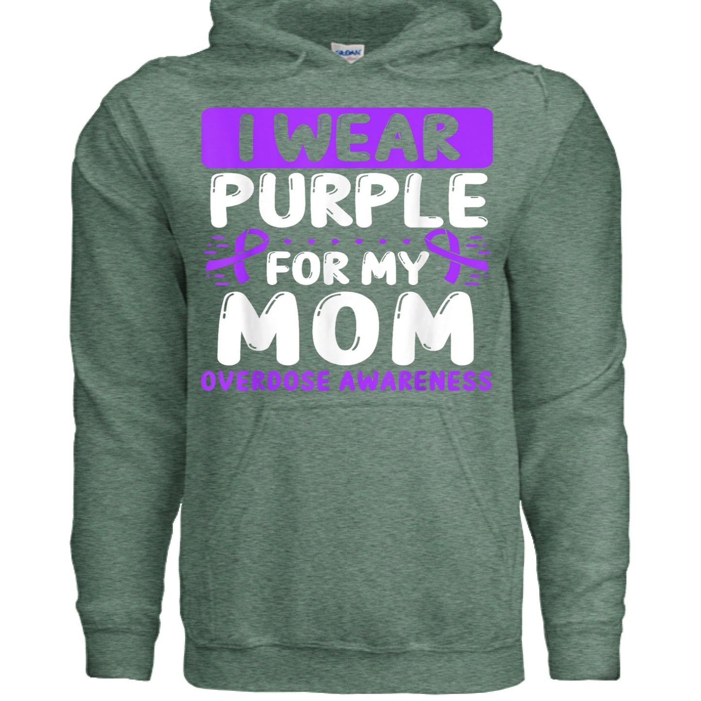 Heather Sport Dark Green - FRONT