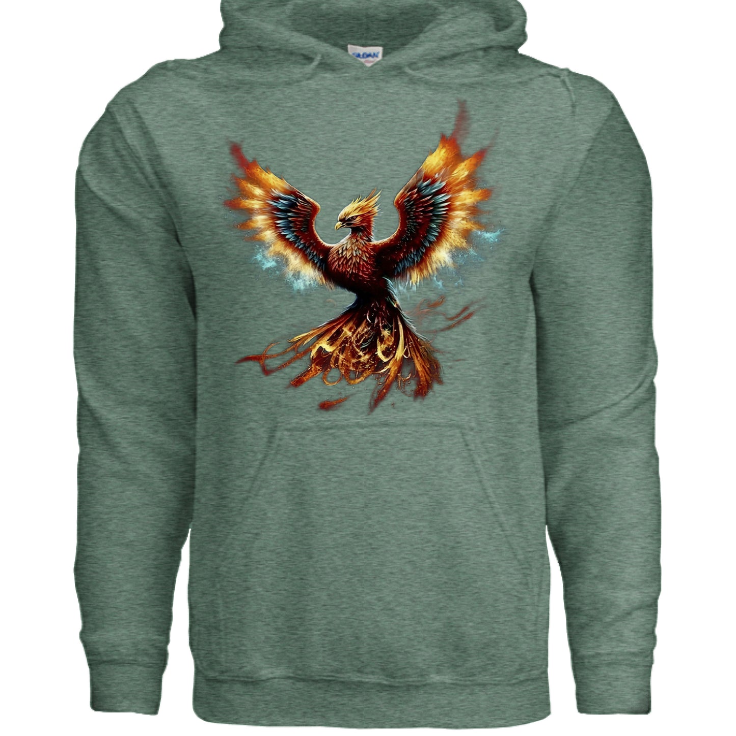 Heather Sport Dark Green - FRONT