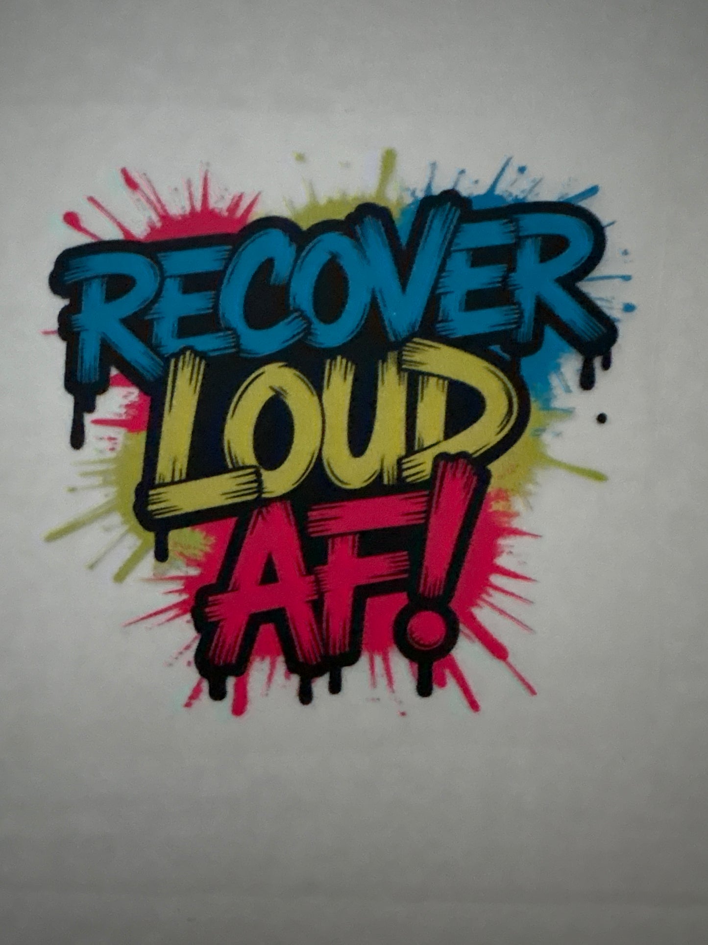 Custom sprayed Tee