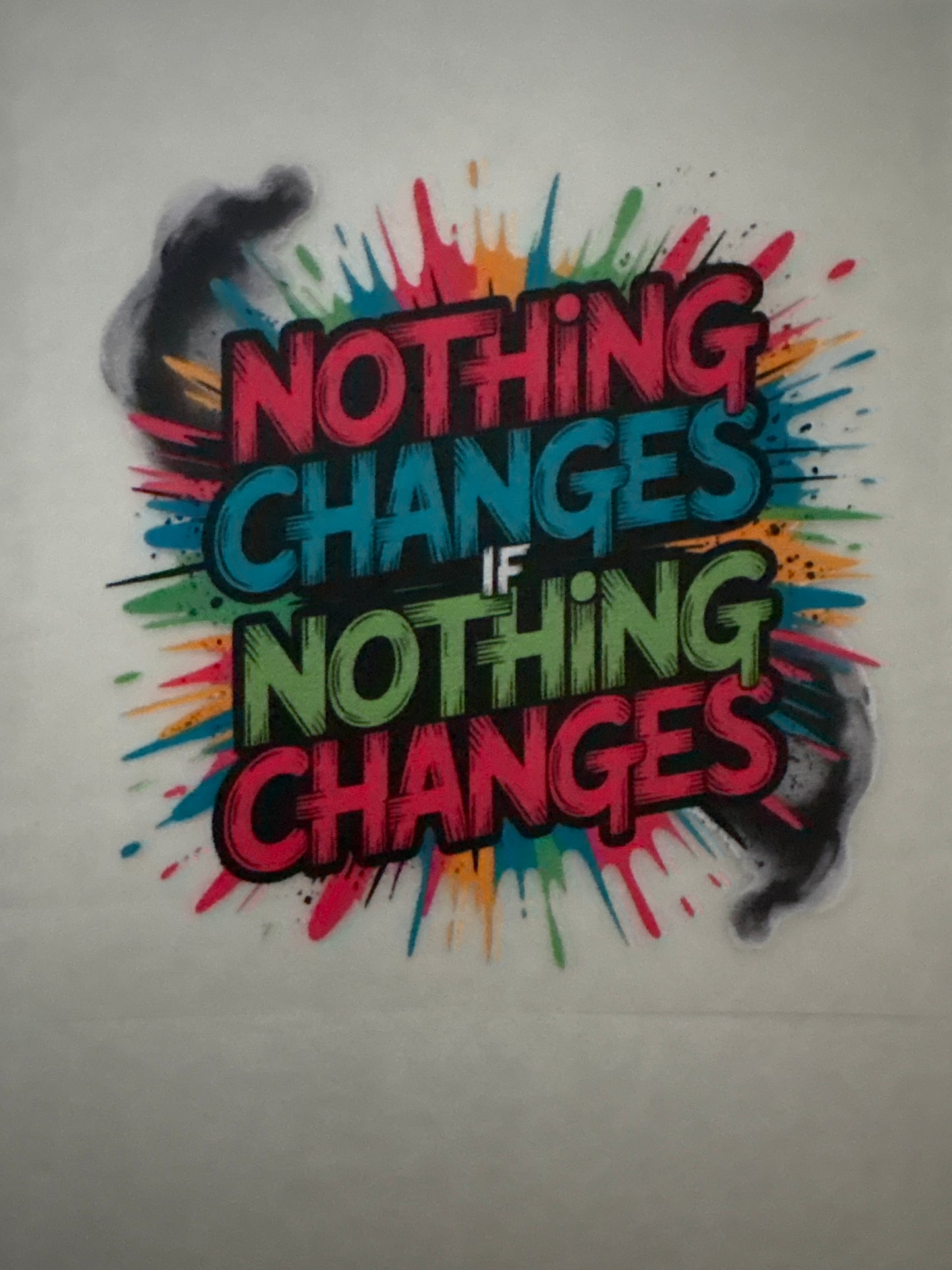 Custom sprayed Tee