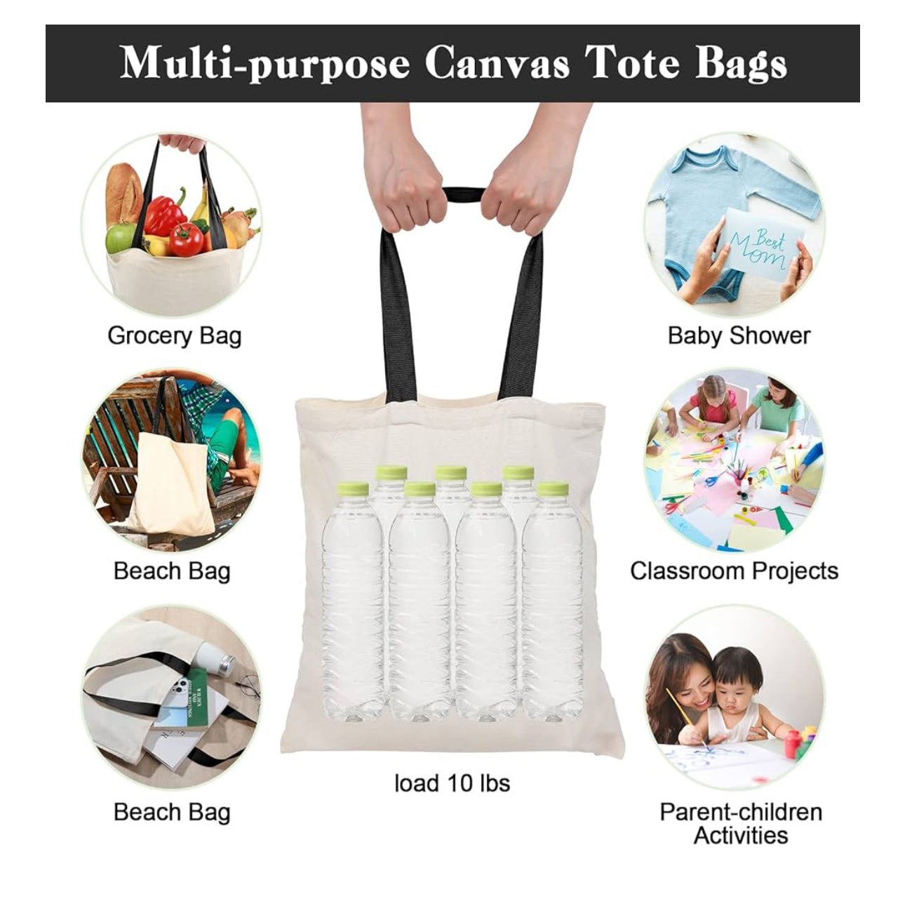 Canvas tote