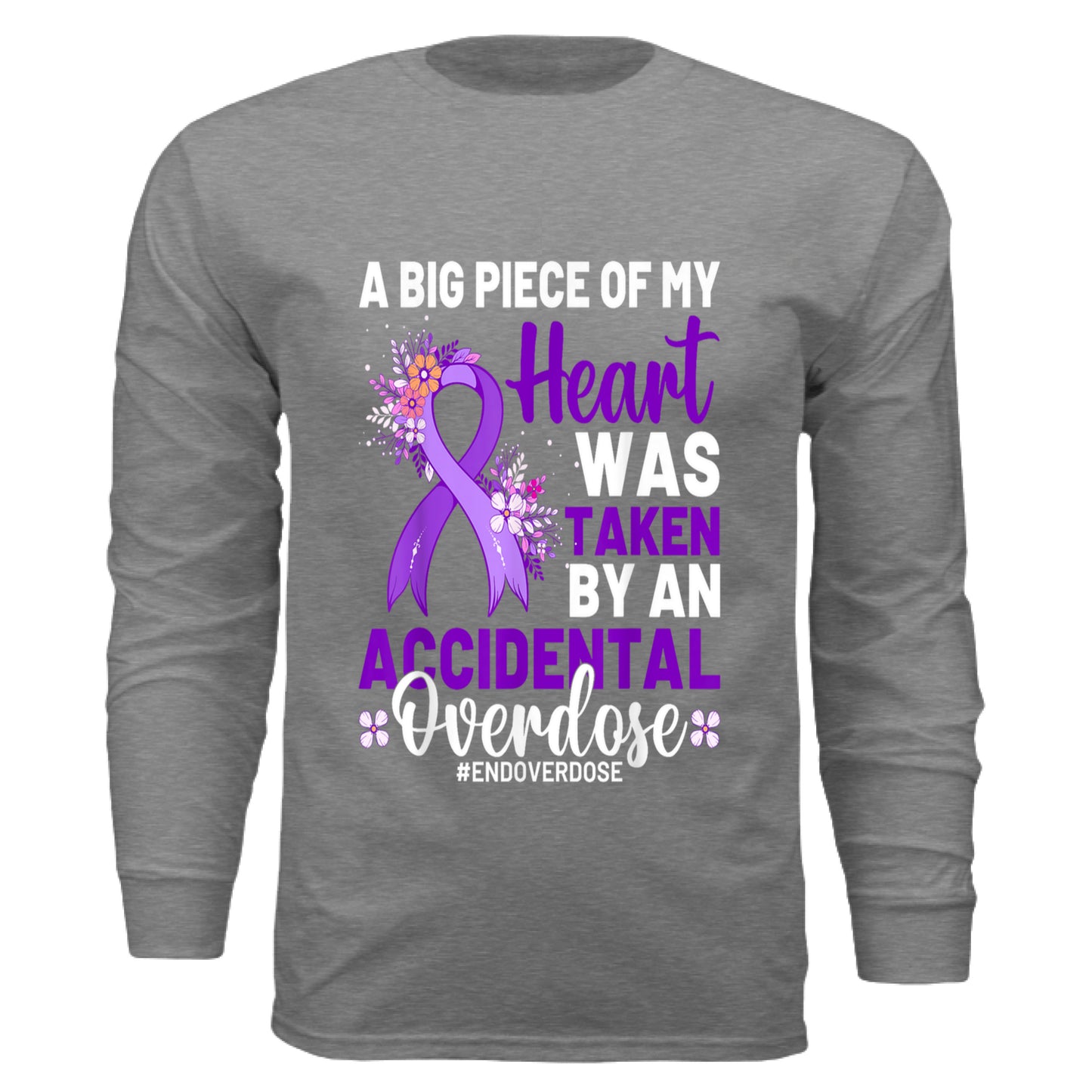 GRAPHITE HEATHER - FRONT