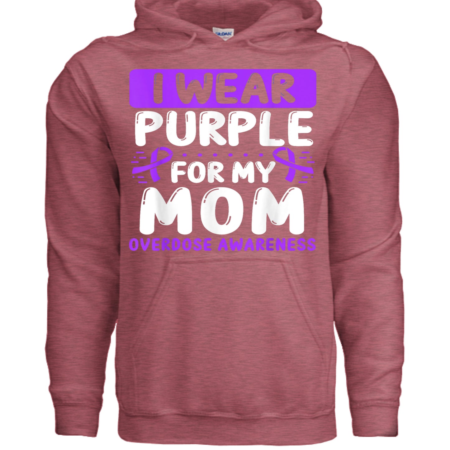 Heather Sport Scarlet Red - FRONT