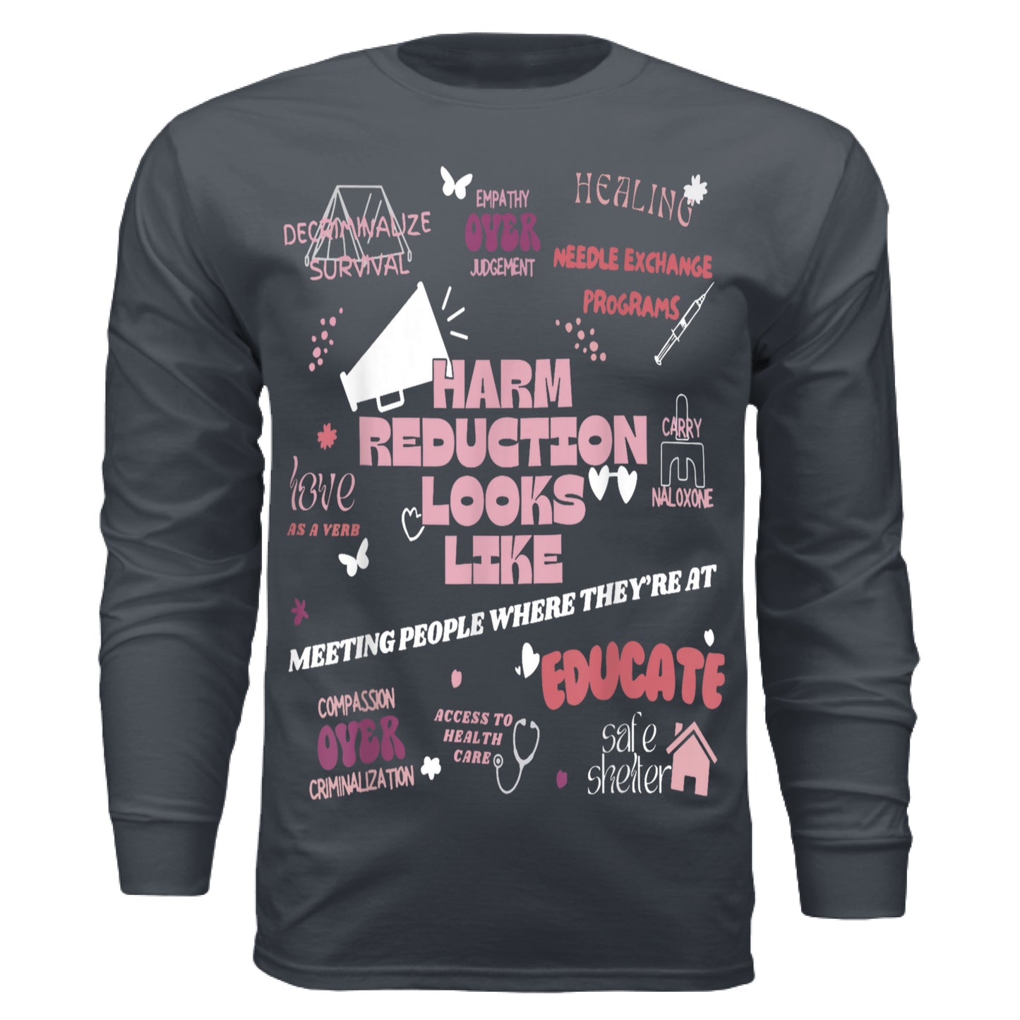 Dark Heather - FRONT