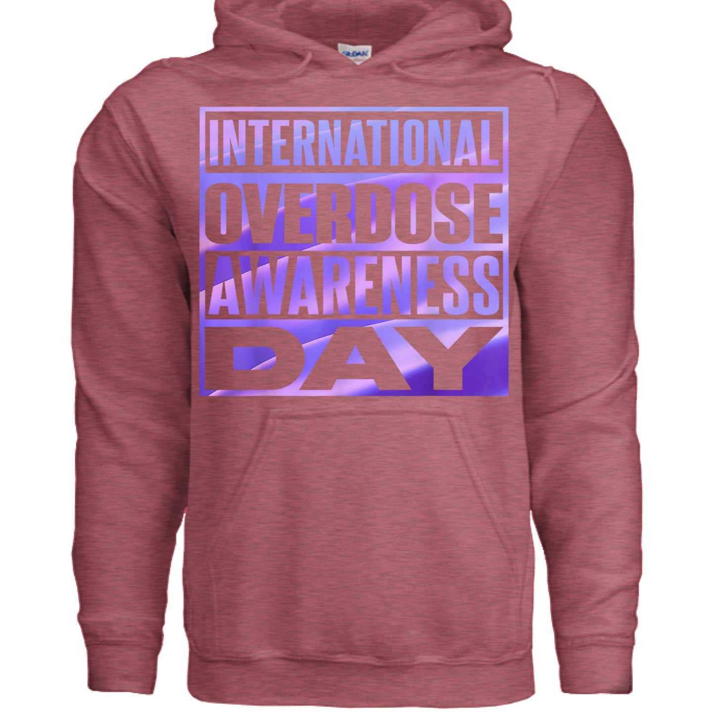 Heather Sport Scarlet Red - FRONT