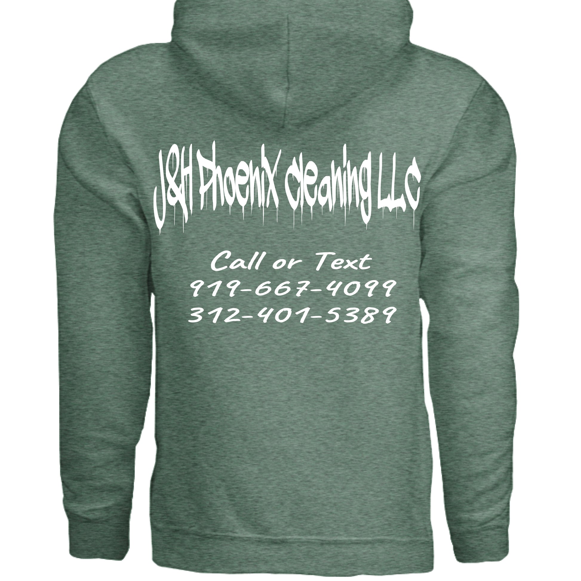 Heather Sport Dark Green - BACK