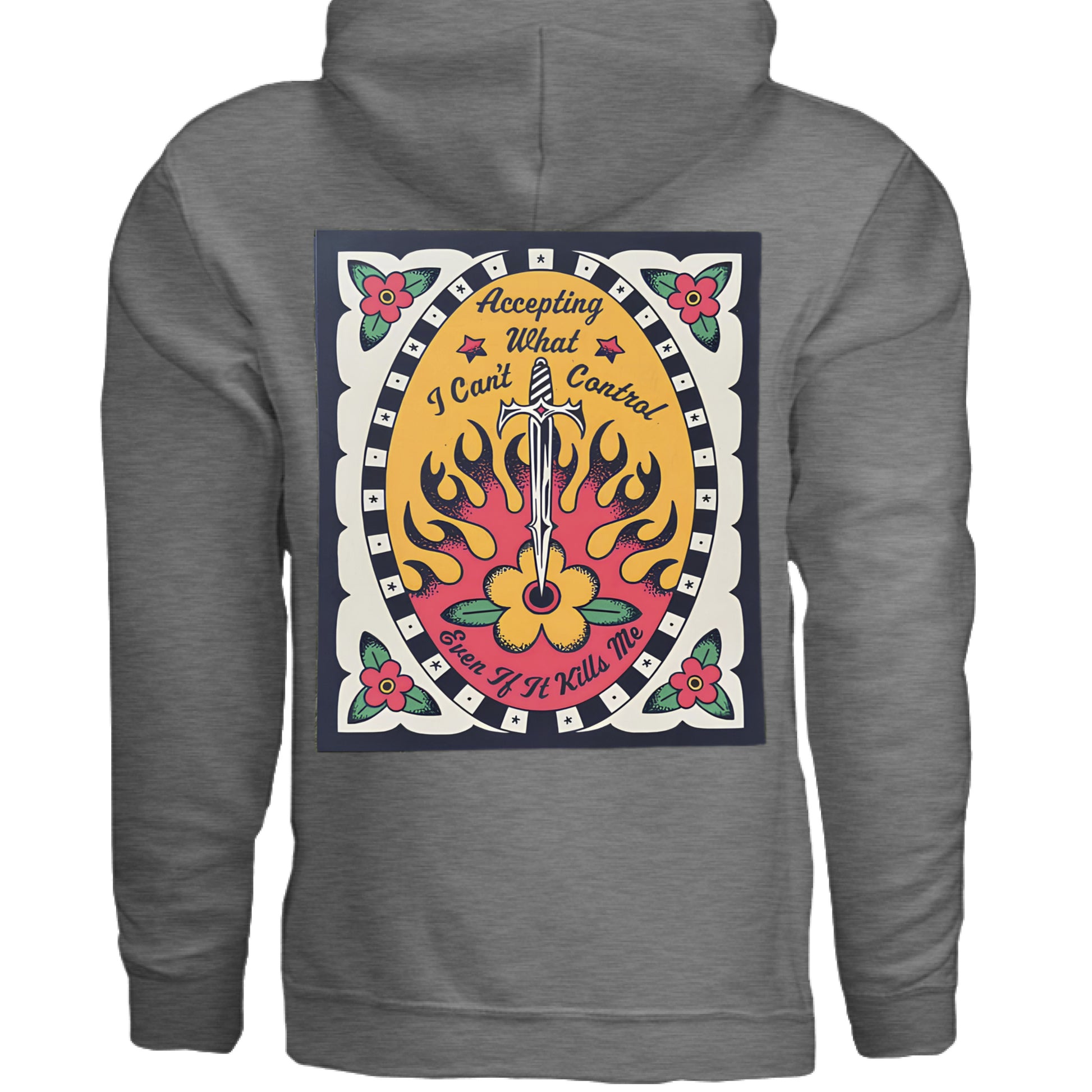 GRAPHITE HEATHER - BACK