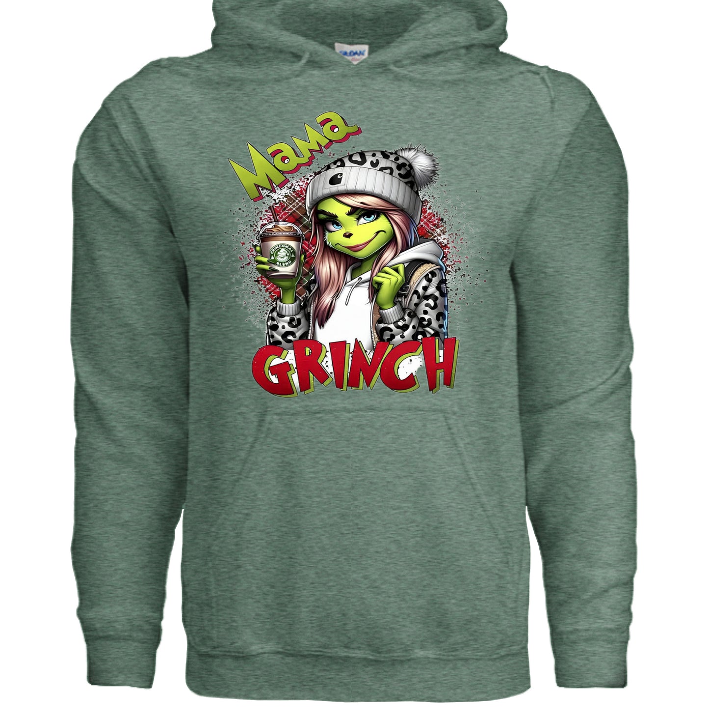 Heather Sport Dark Green - FRONT