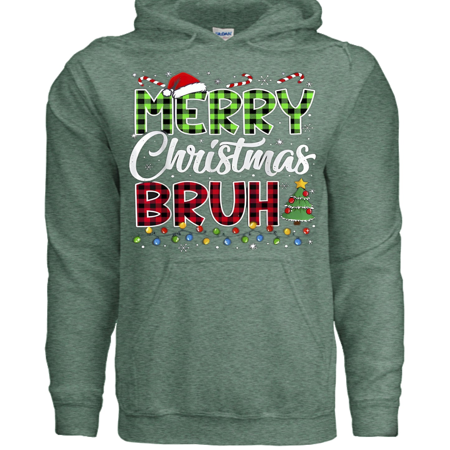 Heather Sport Dark Green - FRONT