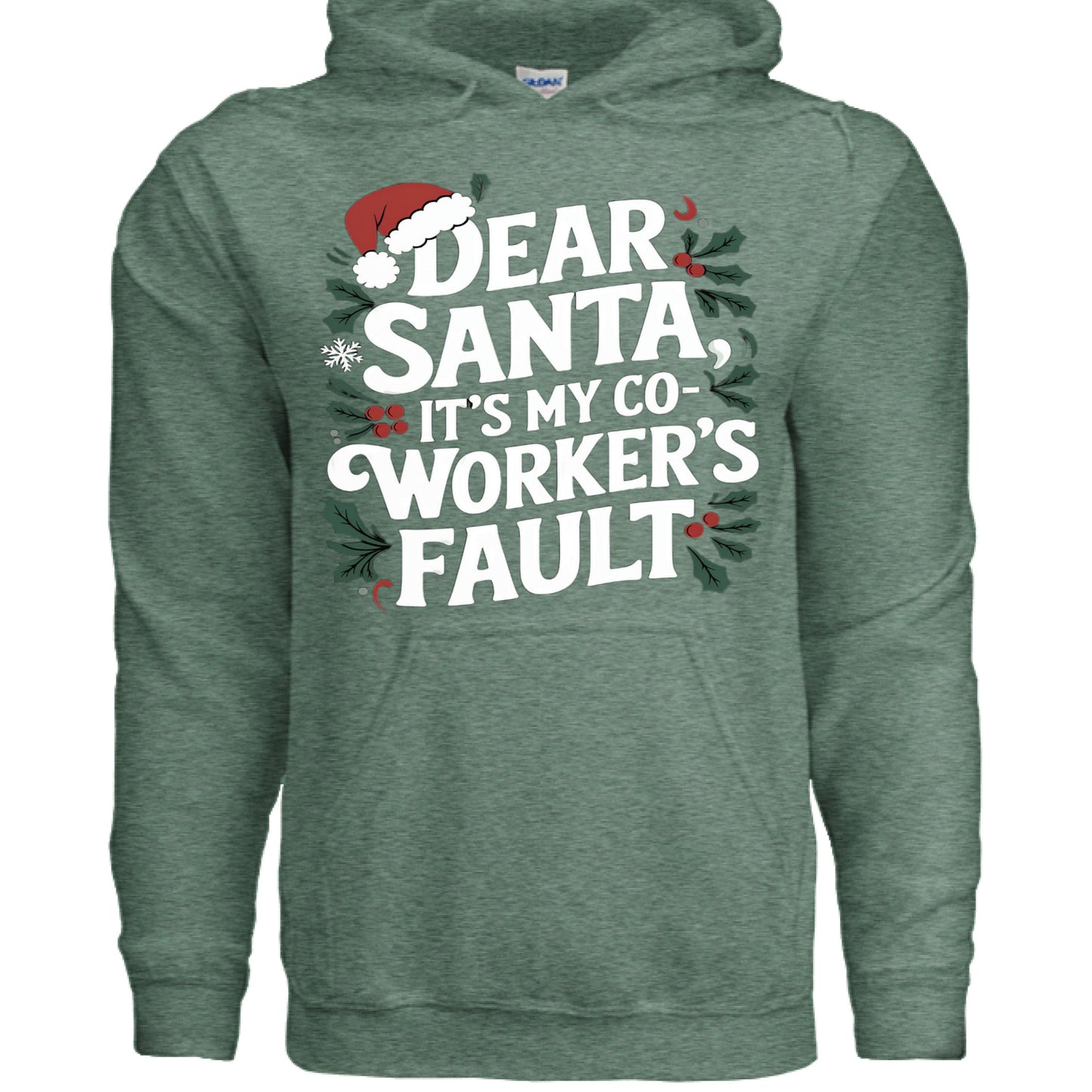 Heather Sport Dark Green - FRONT