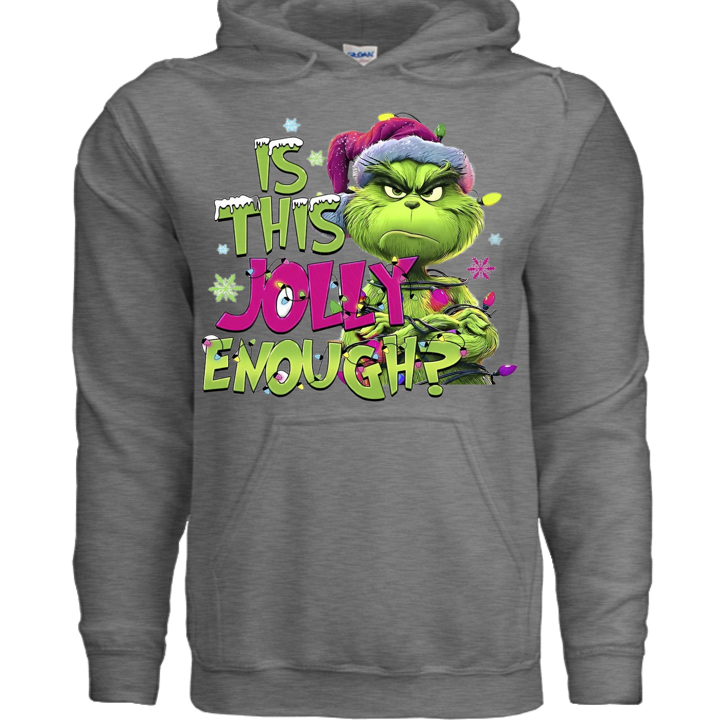 GRAPHITE HEATHER - FRONT