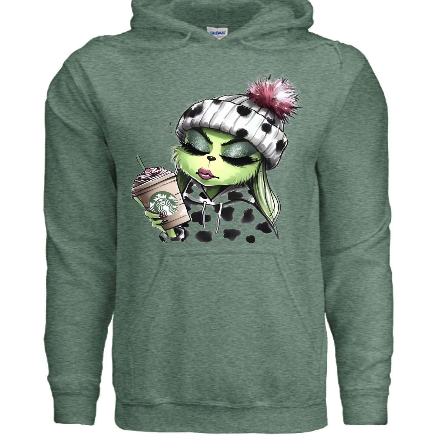 Heather Sport Dark Green - FRONT