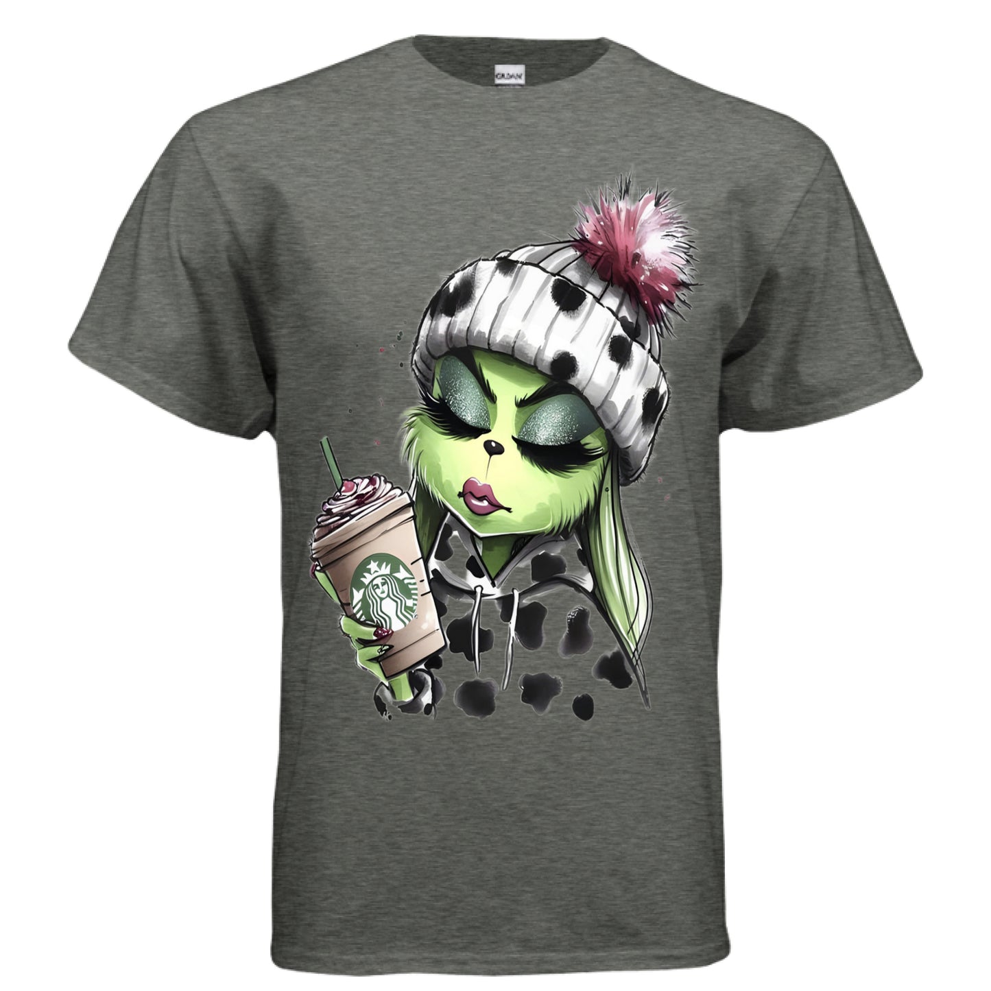 HEATHER MILITARY GREEN - FRONT