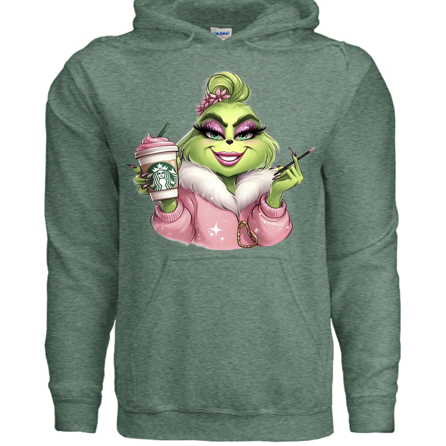 Heather Sport Dark Green - FRONT