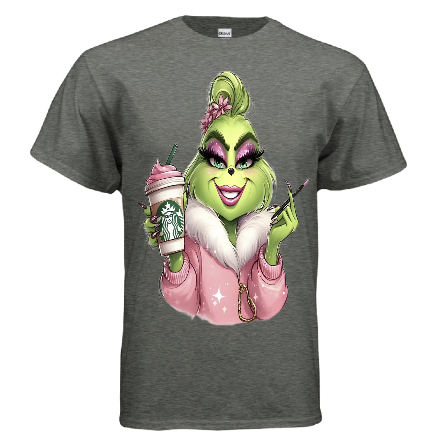 HEATHER MILITARY GREEN - FRONT