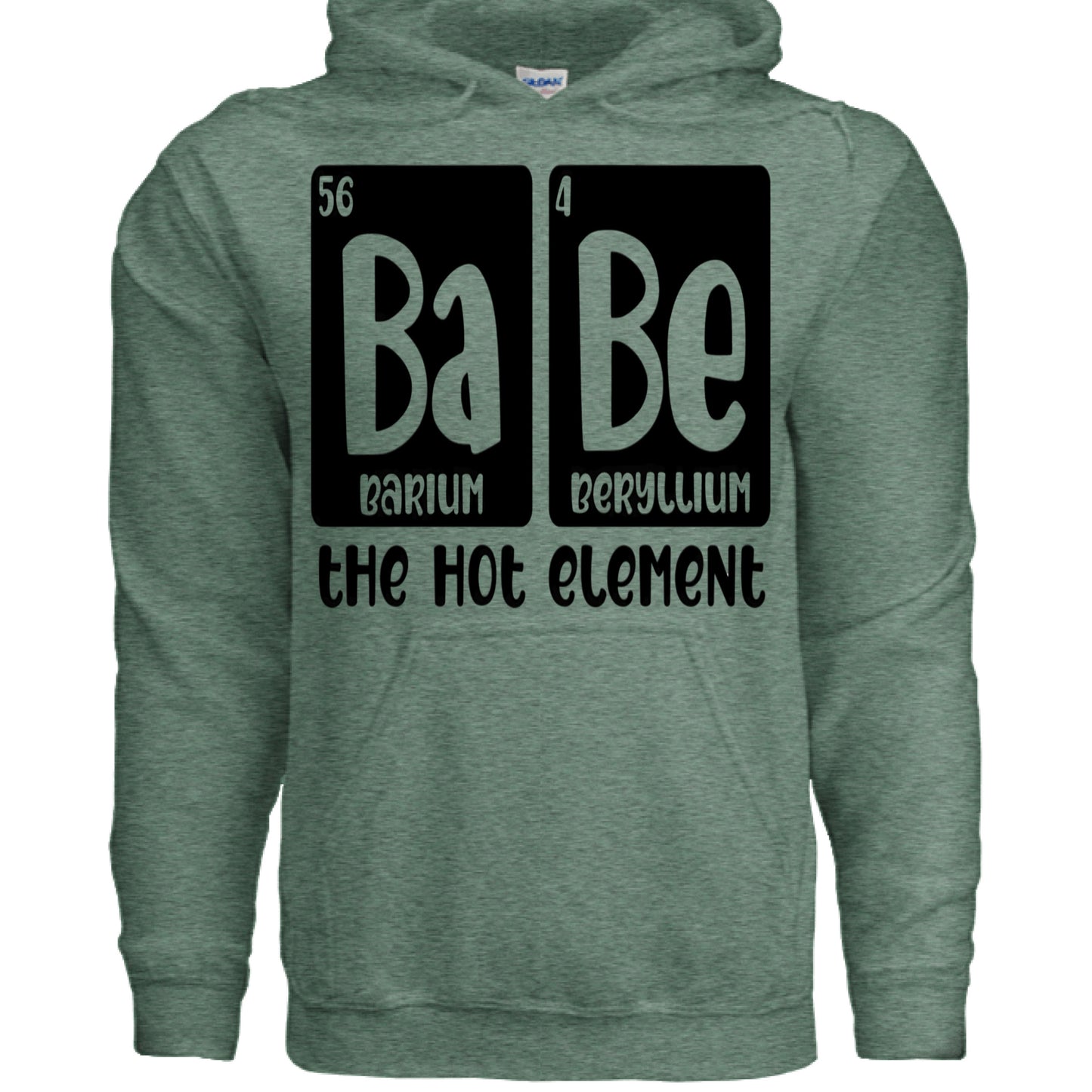 Heather Sport Dark Green - FRONT