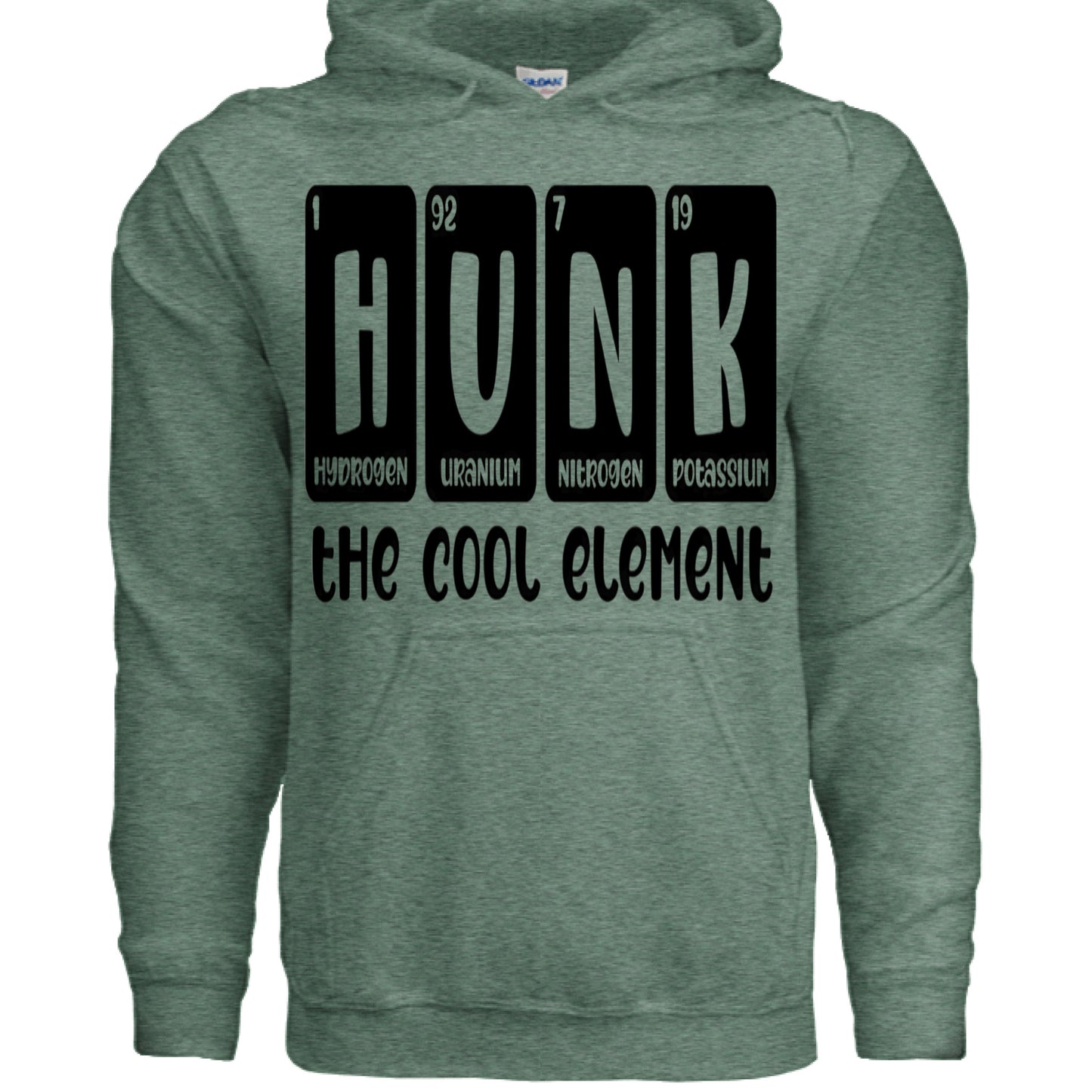 Heather Sport Dark Green - FRONT