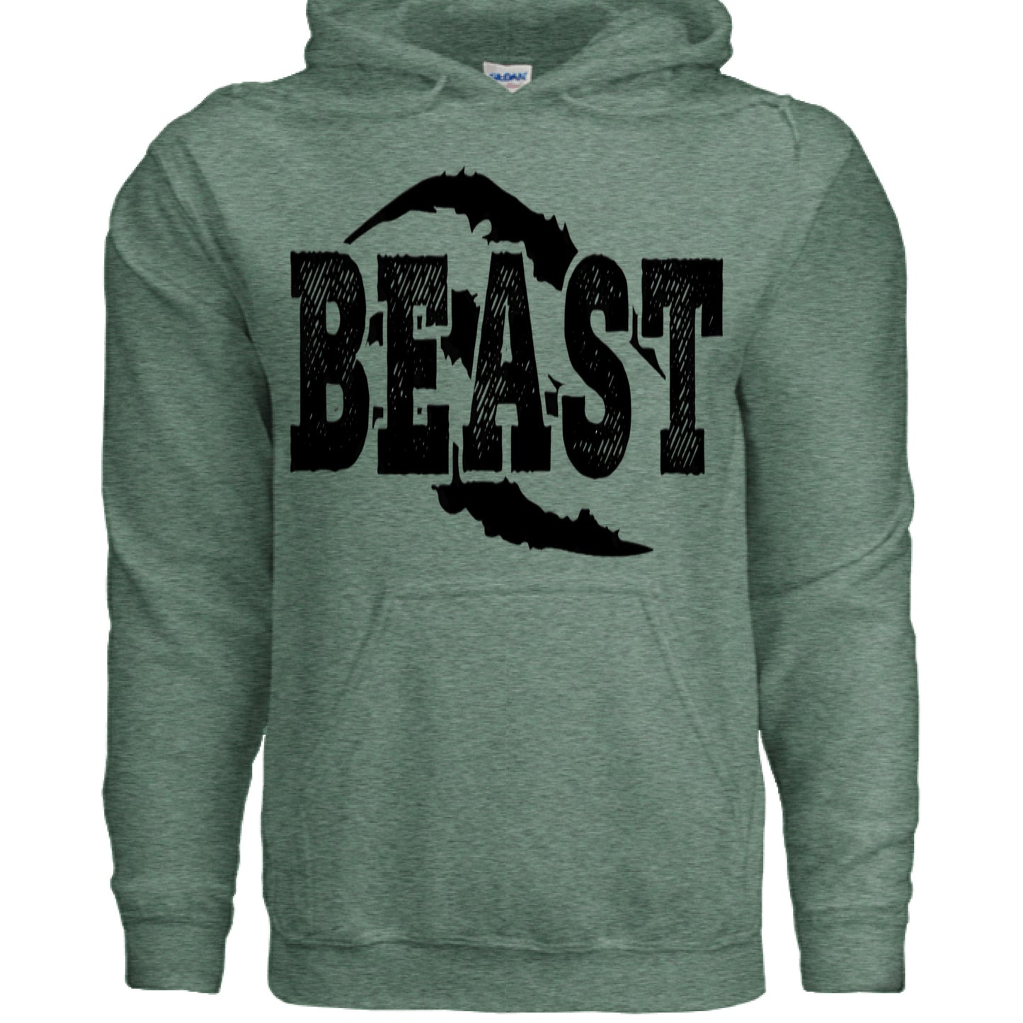 Heather Sport Dark Green - FRONT