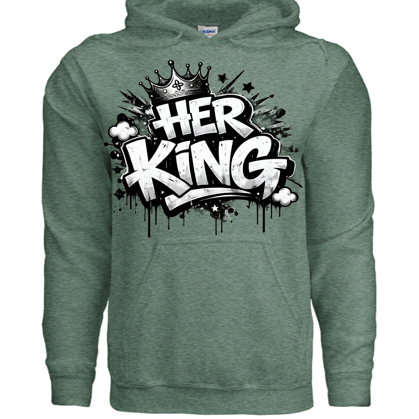 Heather Sport Dark Green - FRONT