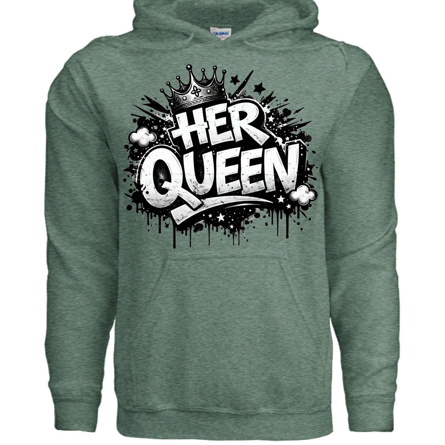 Heather Sport Dark Green - FRONT