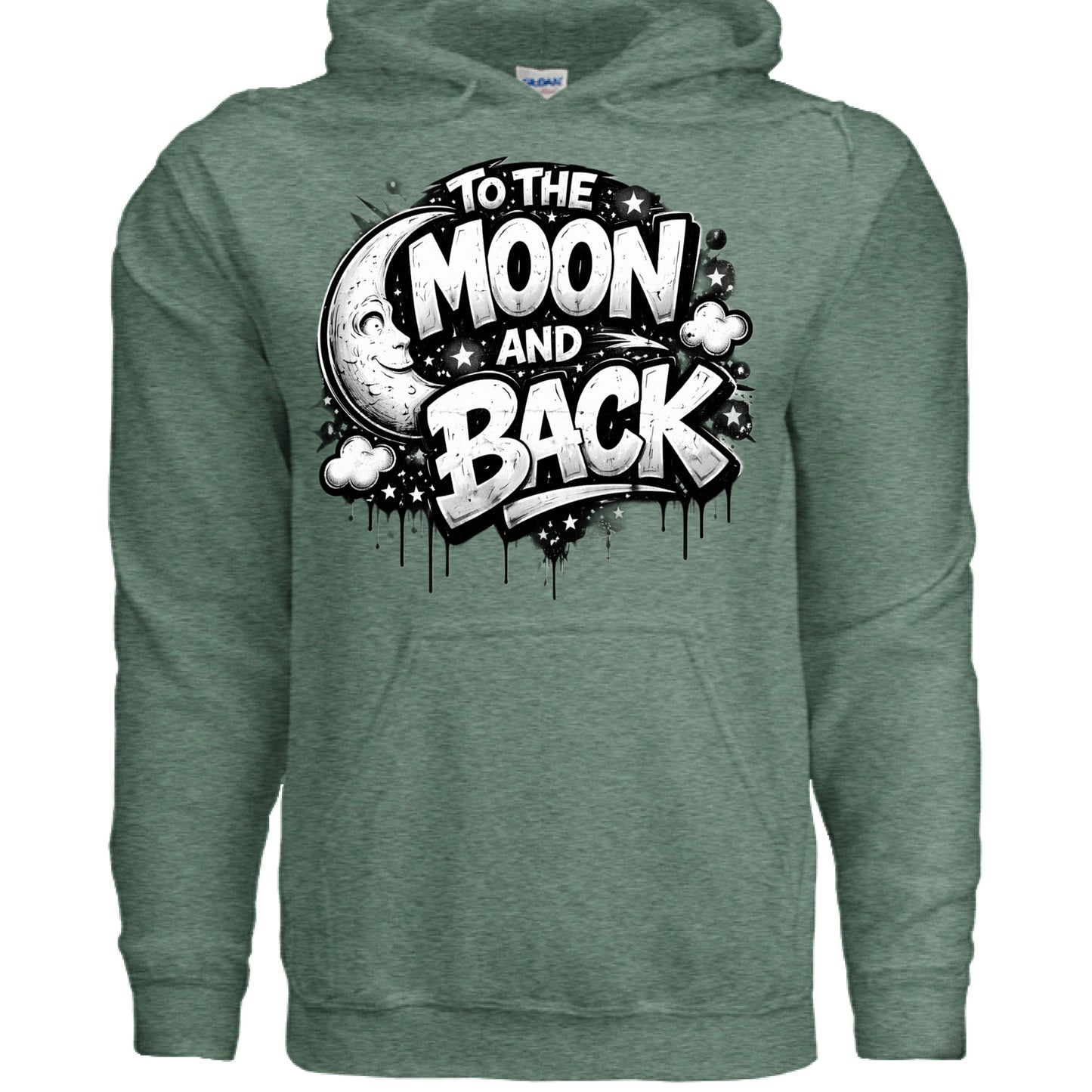 Heather Sport Dark Green - FRONT