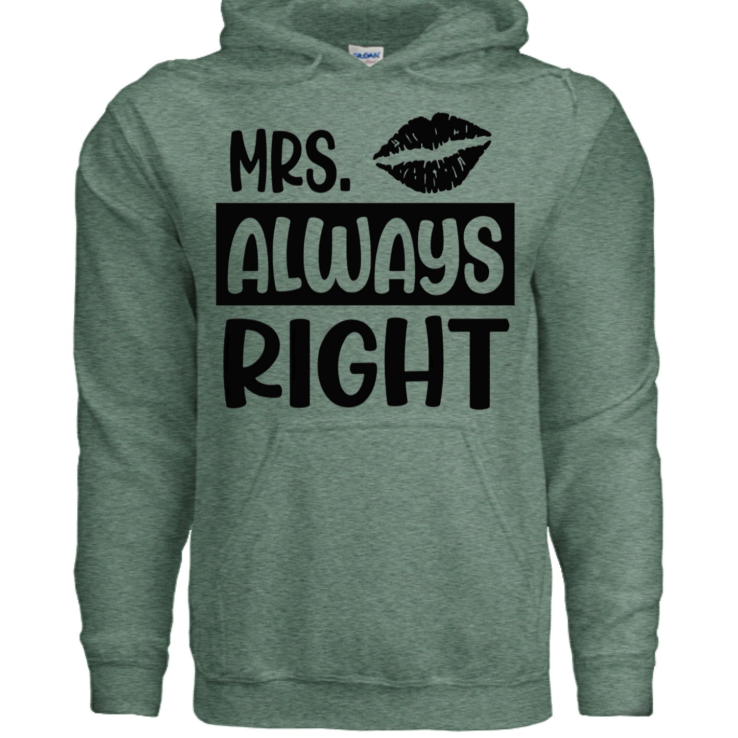 Heather Sport Dark Green - FRONT